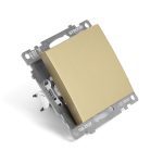 Переключатель 1-клавишный Stekker Катрин GLS10-7105-08 49214