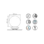 Подсветка для зеркал Gauss Makeup MK001