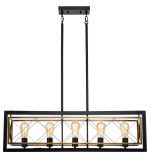 Подвесная люстра Indigo Era 10003/5R Black V000067