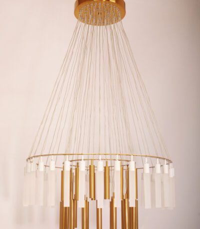 Подвесная светодиодная люстра Abrasax Mia PL.4303-68BR