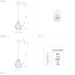 Подвесной светильник Eglo Carlton 43815