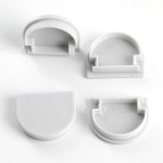 Заглушка без отверстия для профиля CAB283 (комплект 4шт) Feron LD382 48257