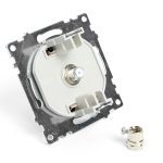 Розетка телевизионная 1-местная Stekker Катрин GLS00-7108-04 49024