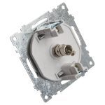 Розетка телевизионная 1-местная Stekker Катрин 39600