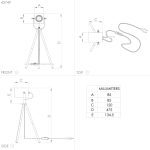Настольная лампа Eglo Ayles 43749