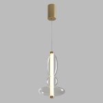 Подвесной светильник Crystal Lux QUASAR SP10W LED TRANSPARENT