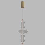 Подвесной светильник Crystal Lux QUASAR SP14W LED TRANSPARENT