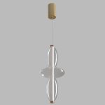 Подвесной светильник Crystal Lux QUASAR SP14W LED TRANSPARENT