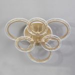 Потолочная светодиодная люстра Escada Enigma 10225/6LED Gold