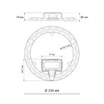 Светодиодный модуль Novotech Vax LED 30W 4000K 357752