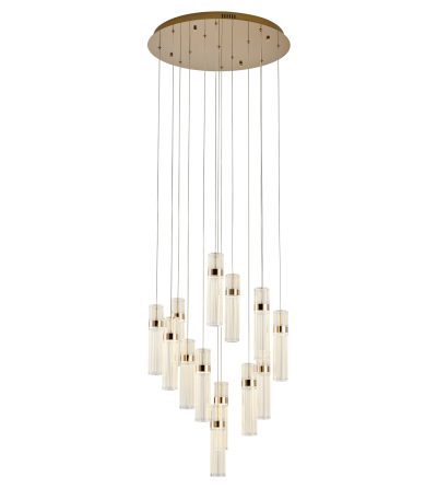 Каскадная люстра Delight Collection OM2367-F13 french gold