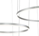 Подвесная люстра Indigo Galass 14001/3P Silver V000014L