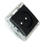 Розетка 1-местная б/з с защитной шторкой Stekker Эрна PST10-9109-03 49153