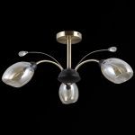 Люстра на штанге Illumico IL9737-3CSQ-29 BK AB