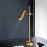 Настольная лампа Delight Collection Table lamp MT8906-1T antique brass