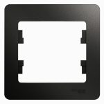 Рамка 1-ая Systeme Electric Glossa Антрацит GSL000701