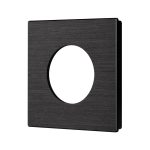 Рамка 1-местная алюминиевая Arlight FRM-PRESTO-ALR-1-BK 043876