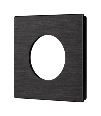 Рамка 1-местная алюминиевая Arlight FRM-PRESTO-ALR-1-BK 043876