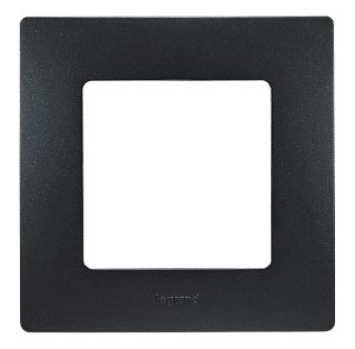 Рамка 1-постовая Legrand Etika антрацит 672581