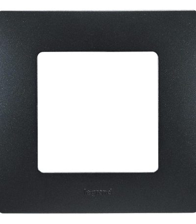 Рамка 1-постовая Legrand Etika антрацит 672581