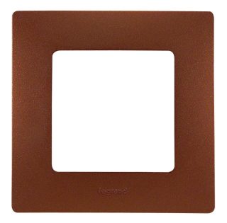 Рамка 1-постовая Legrand Etika какао 672571