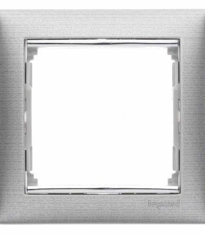 Рамка 1-постовая Legrand Valena алюминий матовый 770331