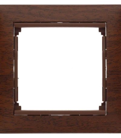 Рамка 1-постовая Legrand Valena тонированное дерево 770311