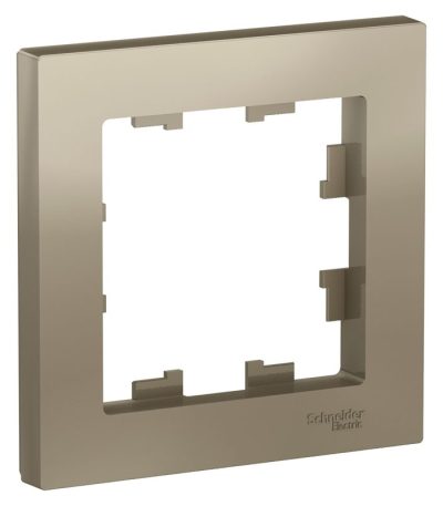 Рамка 1-постовая Schneider Electric Atlas Design ATN000501