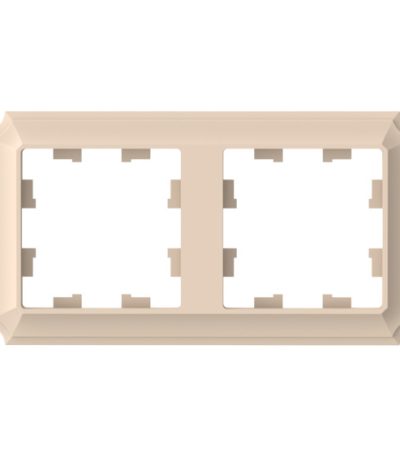 Рамка 2-ая, универсальная Systeme Electric AtlasDesign Antique Песочный ATN101202