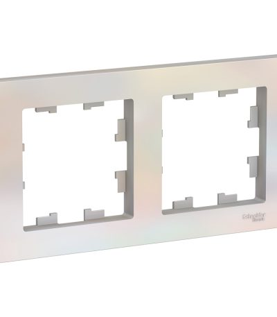 Рамка 2-ая, универсальная Systeme Electric AtlasDesign Жемчуг ATN000402