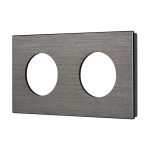 Рамка 2-местная алюминиевая Arlight FRM-PRESTO-ALR-2-GR 043874