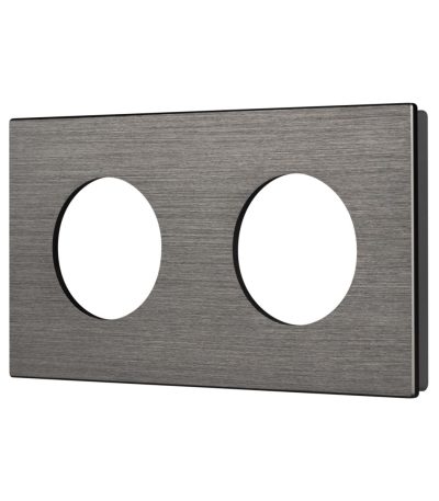 Рамка 2-местная алюминиевая Arlight FRM-PRESTO-ALR-2-GR 043874