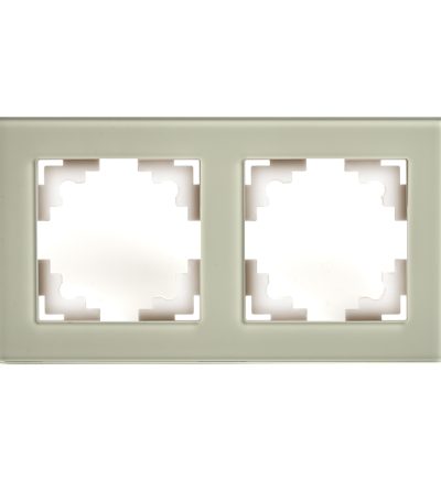 Рамка 2-местная Stekker Катрин GFR00-7002-07 49033