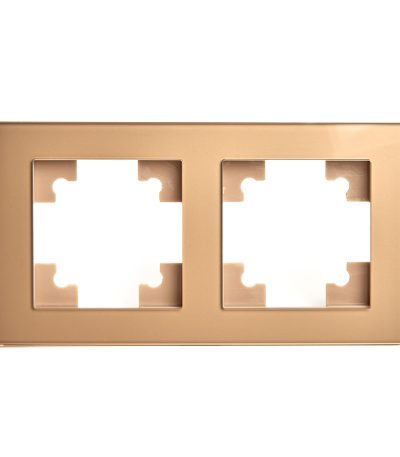 Рамка 2-местная Stekker Катрин GFR00-7002-08 49034