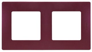 Рамка 2-постовая Legrand Etika сливовая 672562