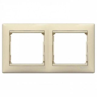 Рамка 2-постовая Legrand Valena слоновая кость 774352