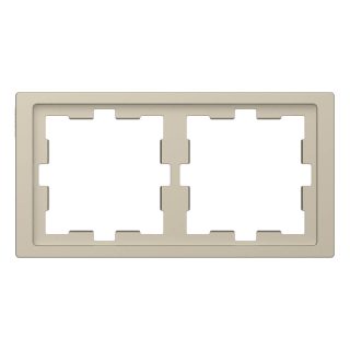 Рамка 2-постовая Schneider Electric Merten D-Life MTN4020-6533