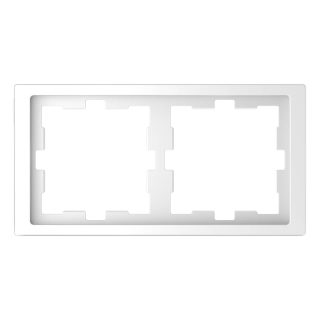 Рамка 2-постовая Schneider Electric Merten D-Life MTN4020-6535