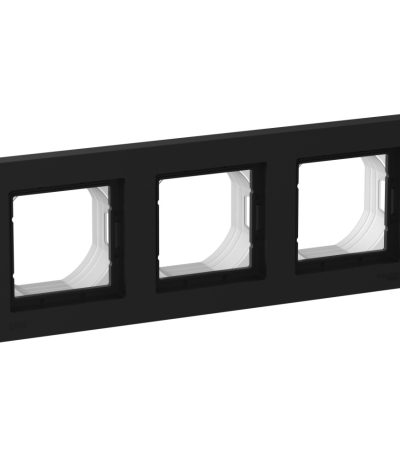 Рамка 3-ая Systeme Electric AtlasDesign Aqua Карбон ATN441003