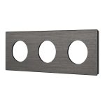 Рамка 3-местная алюминиевая Arlight FRM-PRESTO-ALR-3-GR 043873