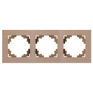 Рамка 3-местная Stekker Катрин MFR00-7003-02 50018
