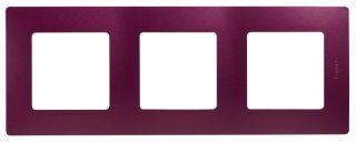 Рамка 3-постовая Legrand Etika сливовая 672563