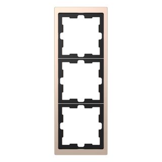 Рамка 3-постовая Schneider Electric Merten D-Life MTN4030-6551