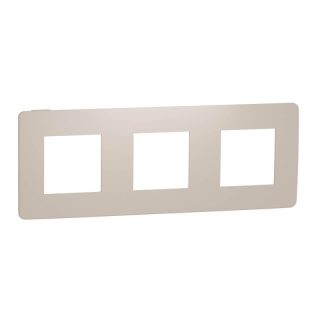 Рамка 3-постовая Schneider Electric Unica New NU280644