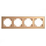 Рамка 4-местная Stekker Катрин GFR00-7004-08 49038