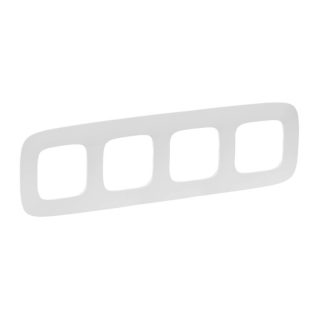 Рамка 4-постовая Legrand Valena Allure Белая 754304