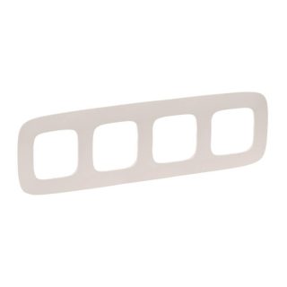 Рамка 4-постовая Legrand Valena Allure Слоновая кость 754314