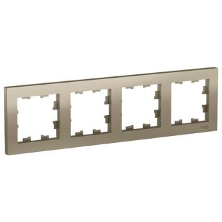 Рамка 4-постовая Schneider Electric Atlas Design ATN000504