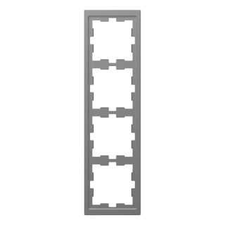 Рамка 4-постовая Schneider Electric Merten D-Life MTN4040-6536