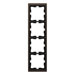 Рамка 4-постовая Schneider Electric Merten D-Life MTN4040-6552